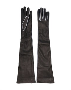 Перчатки с контрастной окантовкой Ann demeulemeester