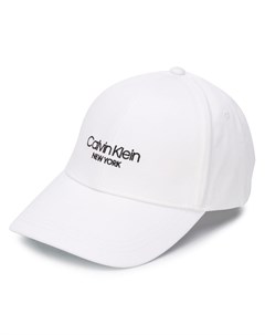 Бейсбольная кепка с вышитым логотипом Calvin klein