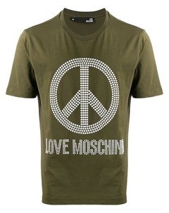 Футболка Peace and Love Love moschino