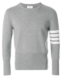 Пуловер с круглым вырезом и 4 полосками Thom browne