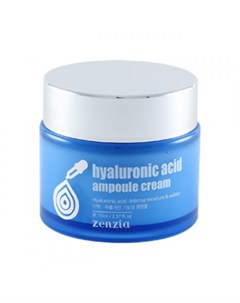 Крем для лица с гиалуроновой кислотой hyaluronic acid ampoule cream Zenzia