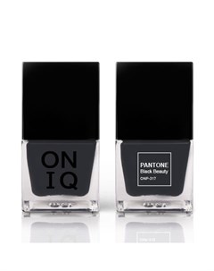 Лак для ногтей с эффектом геля Pantone ONP 317 Black Beauty 10 мл Oniq