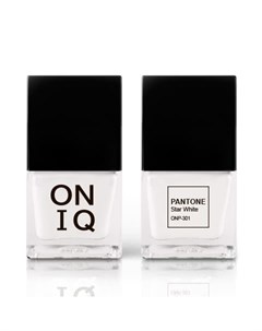 Лак для ногтей с эффектом геля Pantone ONP 301 Star White 10 мл Oniq