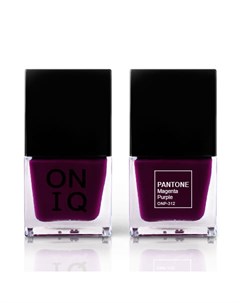 Лак для ногтей с эффектом геля Pantone ONP 312 Magenta Purple 10 мл Oniq