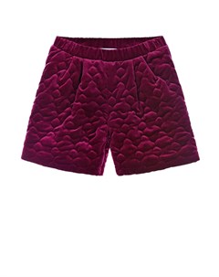 Фиолетовые бархатные шорты детские Paade mode