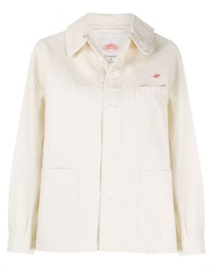 Рубашка с накладными карманами и вышитым логотипом Danton