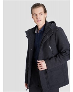 Утеплённое пальто с капюшоном Ostin