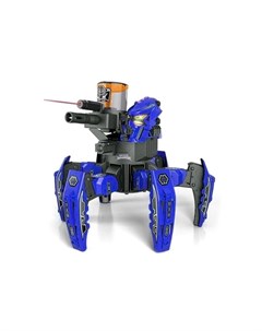 Радиоуправляемый боевой робот паук Space Warrior лазер пульки синий Keye toys
