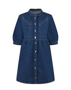 Синее джинсовое платье детское Givenchy
