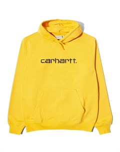 Худи с капюшоном Hooded Carhartt Sweatshirt Sunflower Black 2020 Carhartt wip