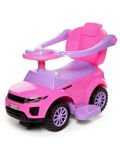 Каталка Sport car розовая Baby care