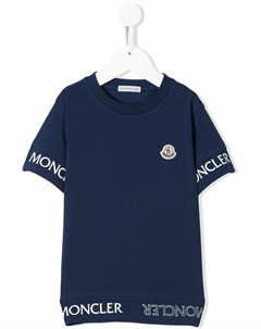 Многослойная футболка с логотипом Moncler kids