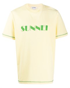 Футболка с логотипом Sunnei