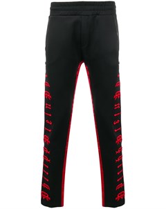 Спортивные брюки с вышитым логотипом Philipp plein