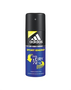 Cool Dry Sport Energy дезодорант антиперcпирант спрей для мужчин 150 мл Adidas