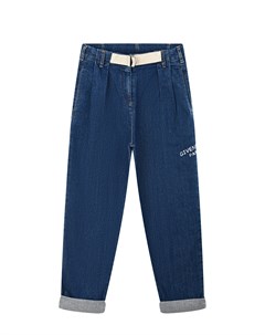 Синие джинсы с логотипом детские Givenchy