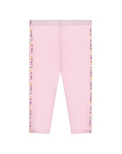 Розовые спортивные брюки с логотипом детские Little marc jacobs