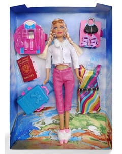 Кукла Ася Путешественница 1 28см Toyslab