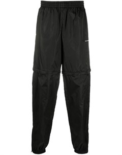 Спортивные брюки с логотипом и молниями Balenciaga