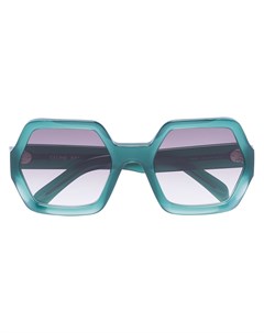 Солнцезащитные очки в шестиугольной оправе с эффектом градиента Céline eyewear
