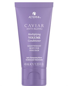 Кондиционер лифтинг для объема и уплотнения волос с кератиновым комплексом Caviar Anti Aging Multipl Alterna