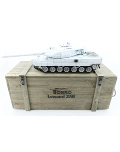 Радиоуправляемый танк Leopard 2 A6 Германия 1 16 деревянная коробка зимний Taigen