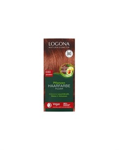 Растительная краска для волос 030 Натуральный рыжий Logona