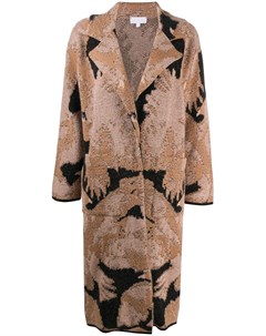 Кардиган пальто с абстрактным узором Lala berlin