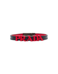 Браслет с логотипом Prada