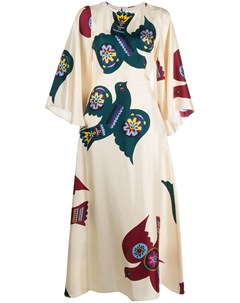 Платье Sorella с расклешенными рукавами La doublej